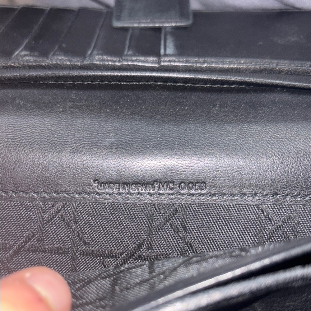 Christian Dior Black Leather Wallet - Picture 5 of 5